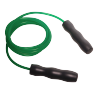 Corde à sauter ajustable verte
