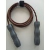 Corde à sauter ajustable marron